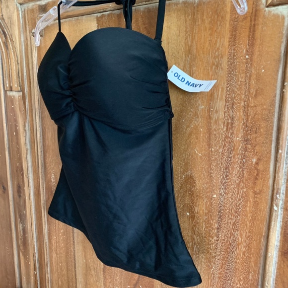 Old Navy NEW Cinched Tankini Top & Scrunch Bikini Bottoms Size XS/ SM - Picture 6 of 12